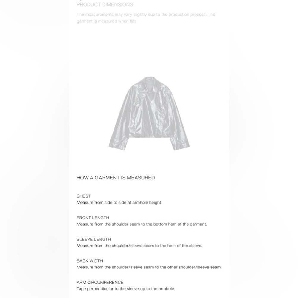 Zara Women Collection Shiny black Jacket with lapel collar - Picture 9 of 11